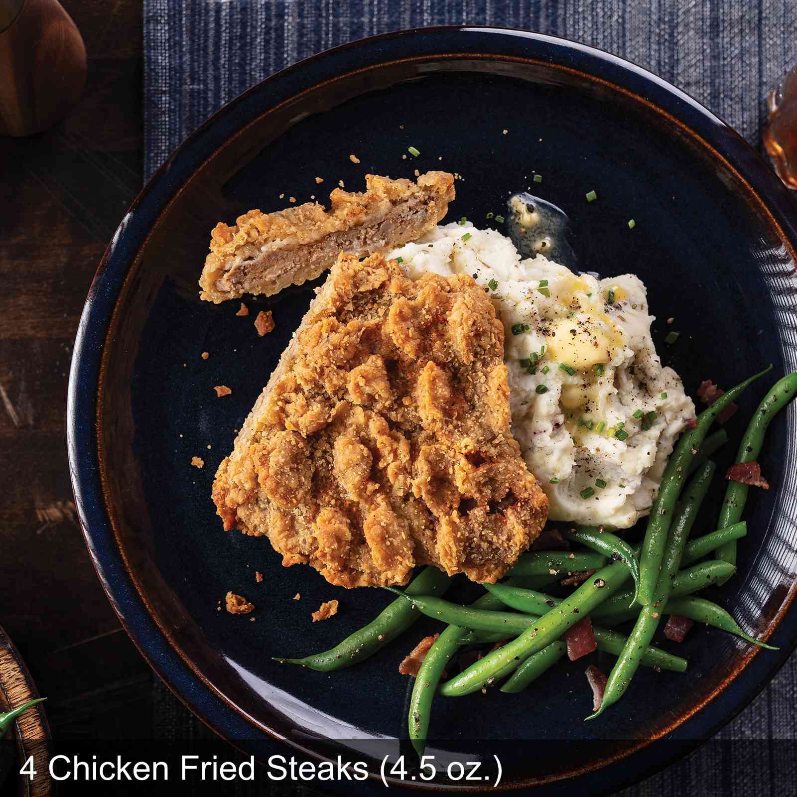 Omaha Steaks Fully Cooked Comfort Food Favorites - Pot Roast, Chicken Fried Steaks, Meat Lover's Lasagna, Stuffed Baked Potatoes & Potatoes au Gratin (4-8 Servings) | Perfect for Family Dinners, Quick Meals & Holiday Gatherings
