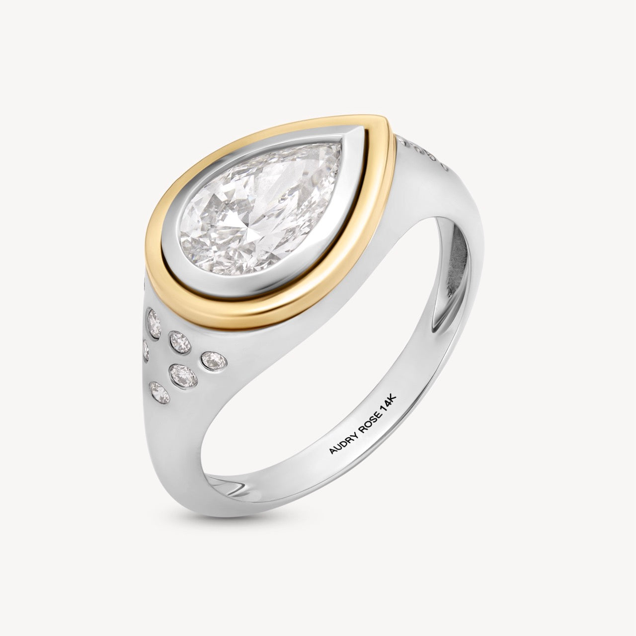 Diamond in the Rough Ring - Unique Raw Diamond Jewelry for Women | Perfect for Engagement, Wedding & Everyday Elegance