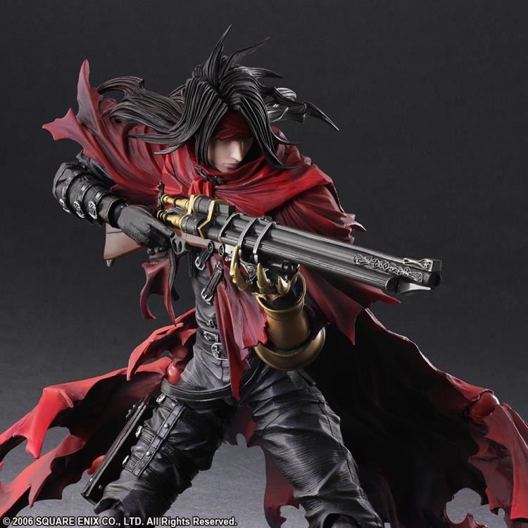 Dirge of Cerberus Final Fantasy VII Vincent Valentine Play Arts Kai Action Figure - Collectible Game Character Model for Fans & Display | Perfect for Gaming Rooms, Anime Collections & FFVII Merchandise Displays
