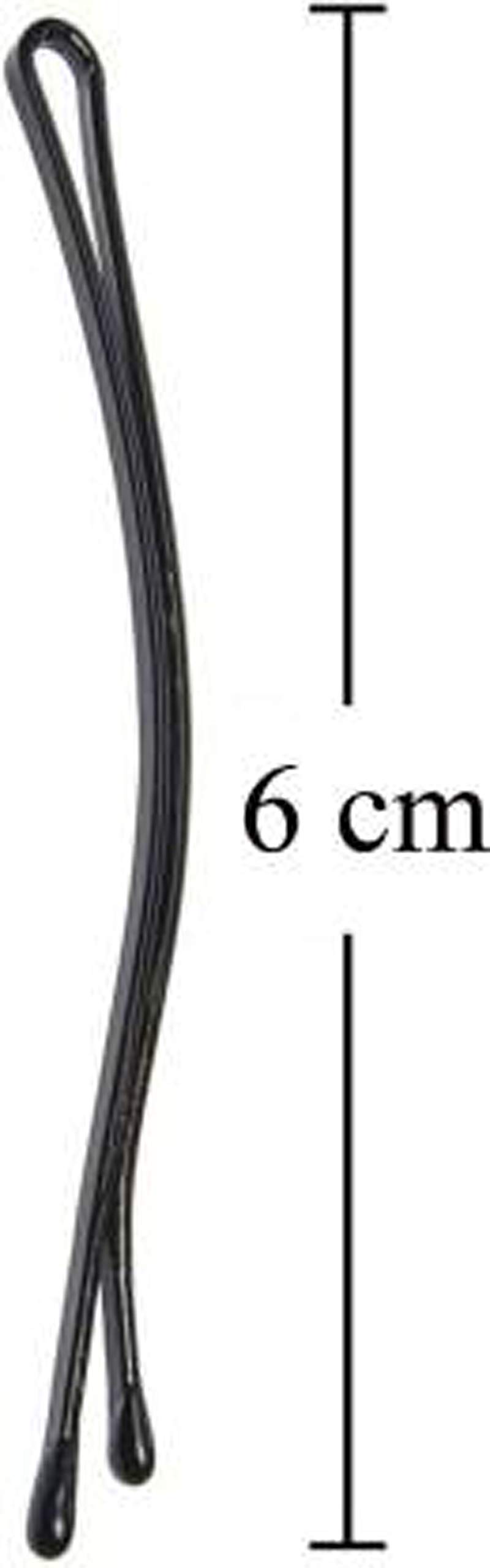 30 Pack Black Metal Bobby Pins for Women - Hair Styling Pins for Bun, Updos & Everyday Hairstyles - Durable Hair Accessories for Girls & Women