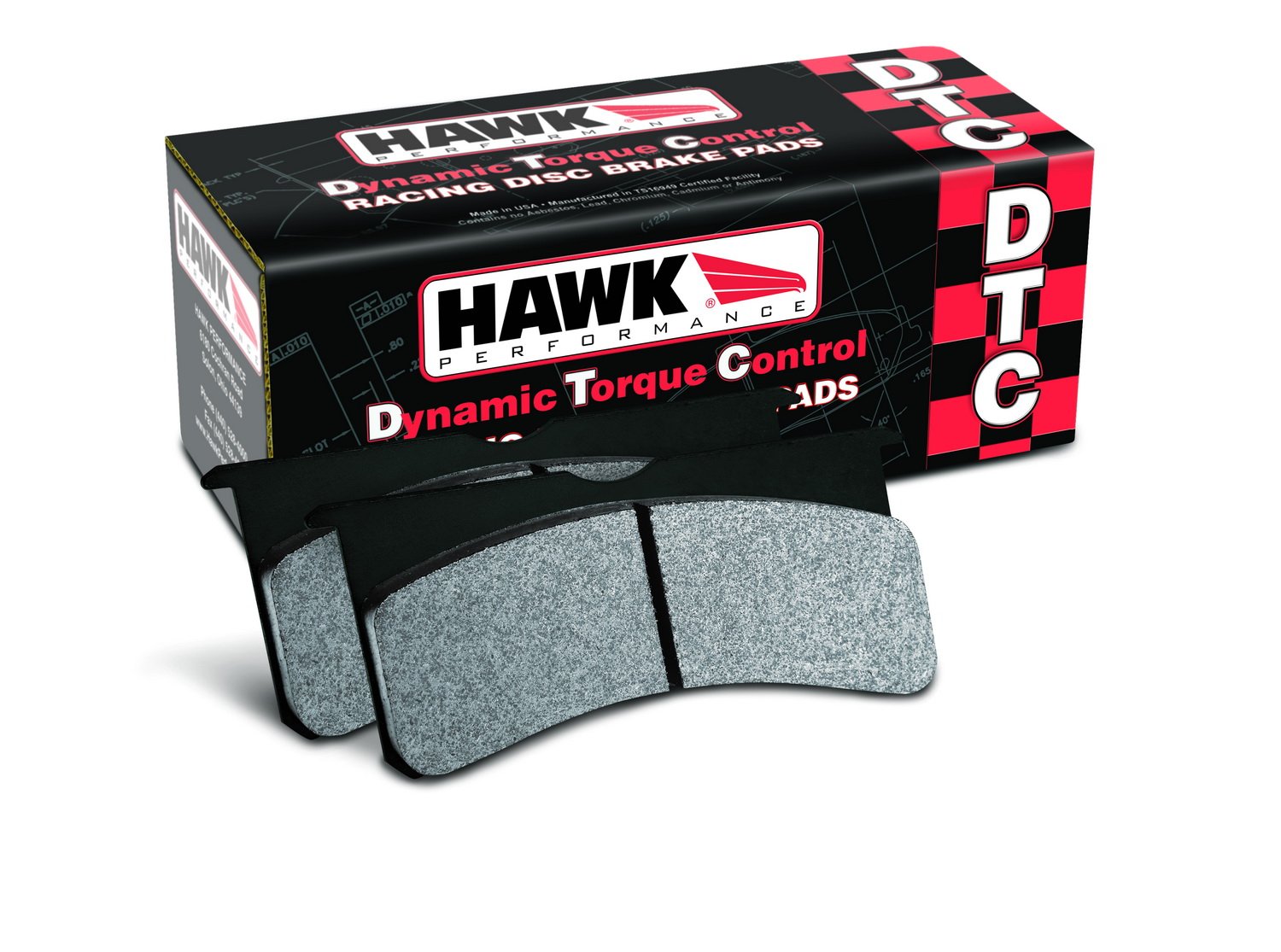 HB159W.492 DTC-30 High Performance Motorsport Brake Pads - Racing, Track Day & High-Speed Driving Applications