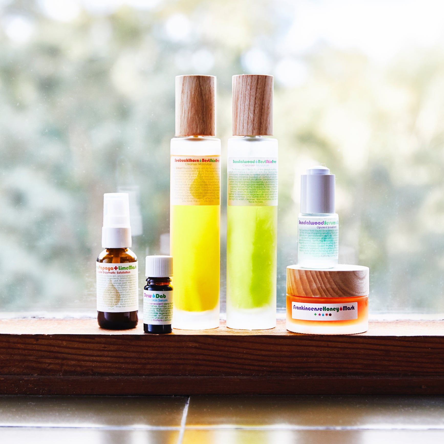 Premium Sandalwood Serum for Face & Hair - Anti-Aging, Hydrating & Brightening Skincare Treatment | Perfect for Dry Skin Care & Nighttime Routine