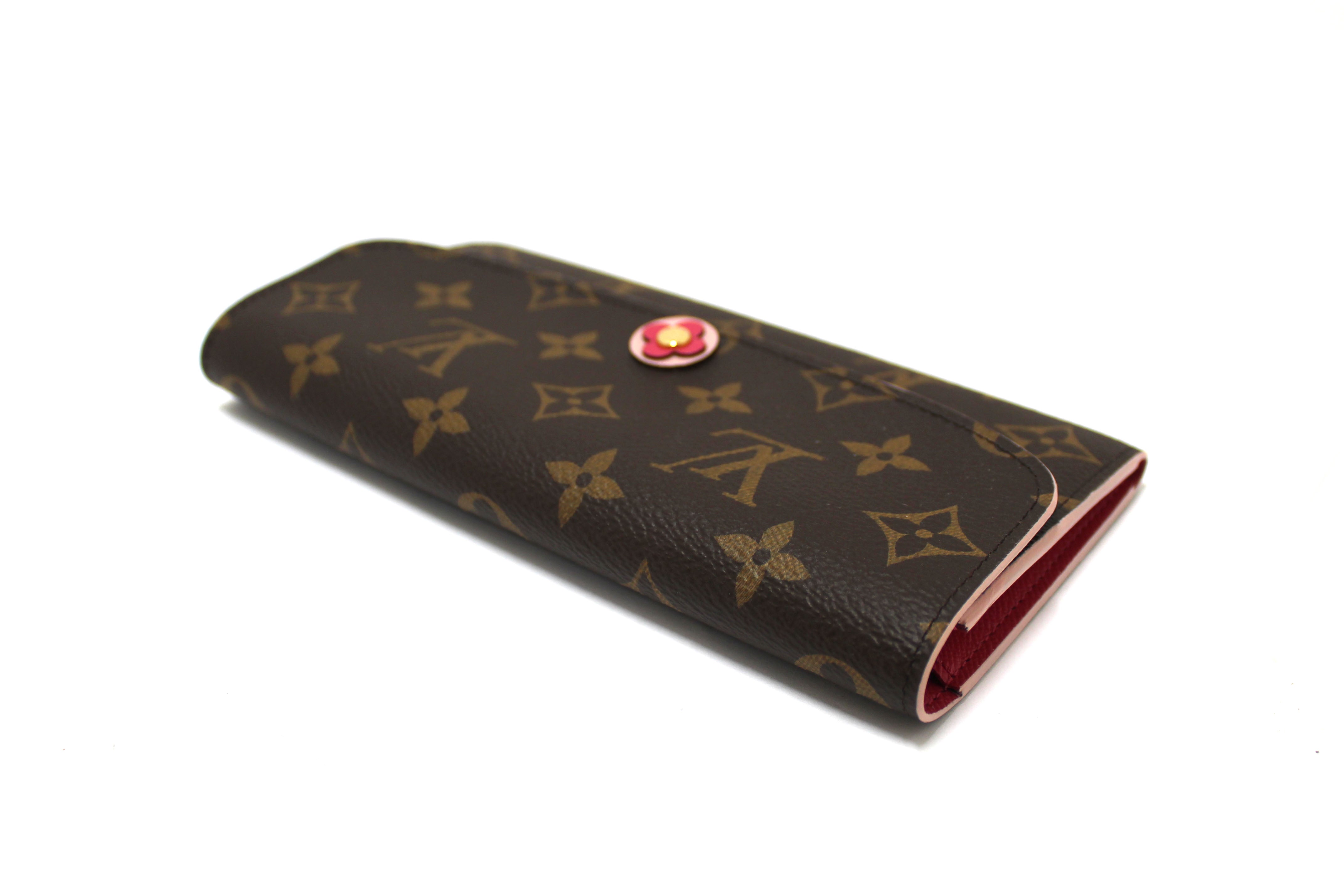 Authentic Louis Vuitton Monogram Emilie Long Wallet - Morning Bloom Flower Design | Luxury Women's Wallet for Everyday Use & Special Occasions