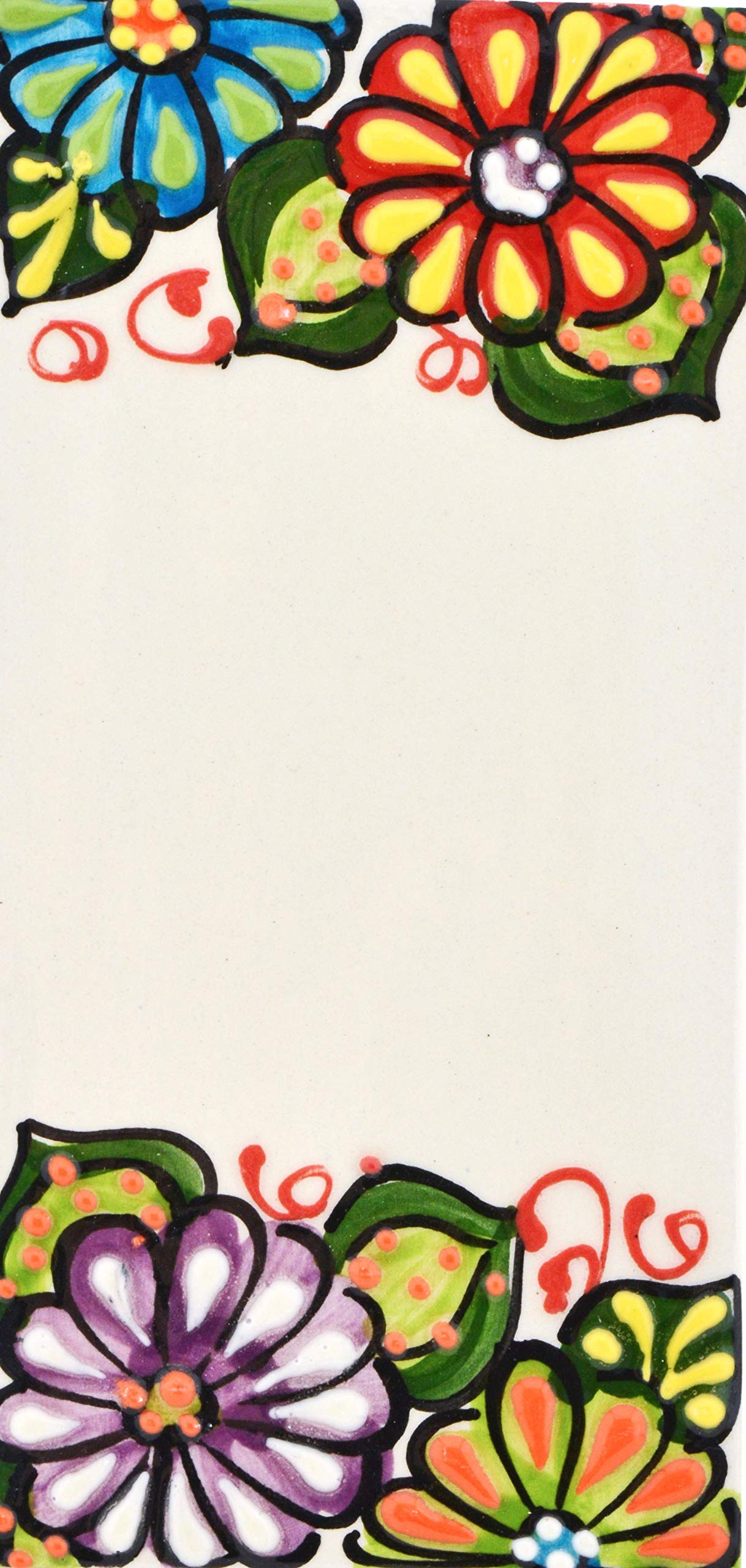 6 Inch Handpainted House Letter Tiles - Custom Address Numbers & Names for Home Signs - Durable Outdoor House Letters 5.71
