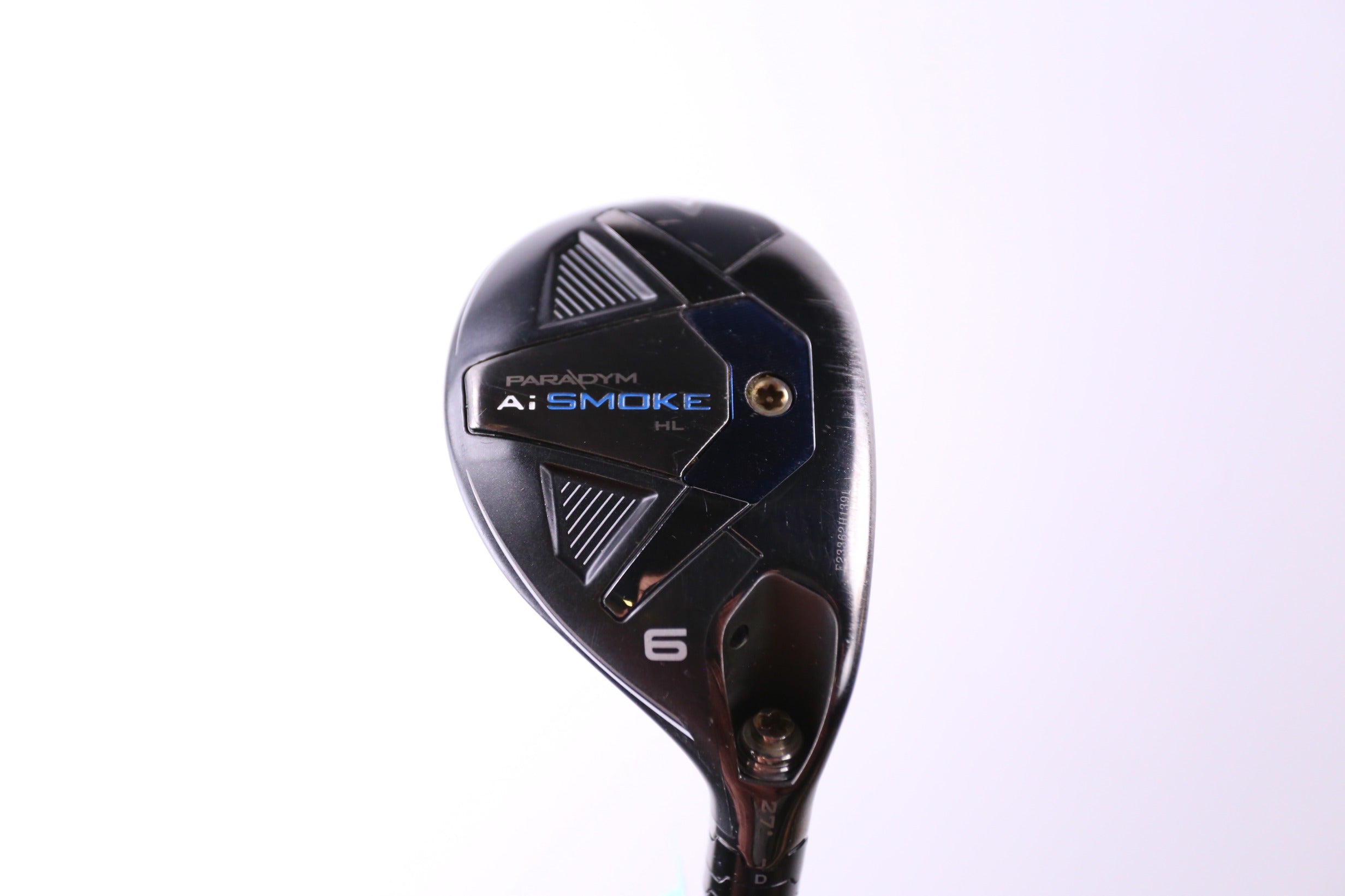 Used Callaway Paradym Ai Smoke HL 6H Hybrid Golf Club - Right Handed 27° Senior Flex - Perfect for High Launch & Forgiveness on the Fairway