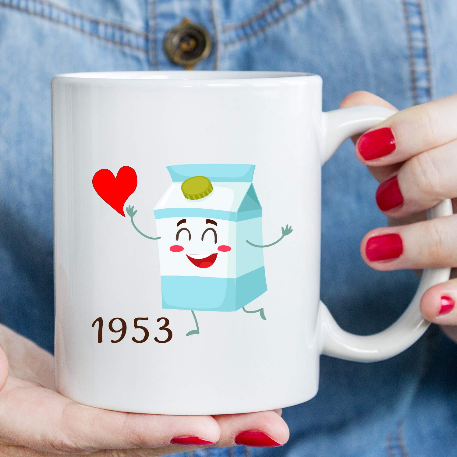 67th Wedding Anniversary Gifts for Couples - Funny 11oz Coffee Mug Set for Husband & Wife - Perfect for Coffee, Tea, Milk & Cookies - Great 67 Year Marriage Celebration Gift for Couples, Him & Her