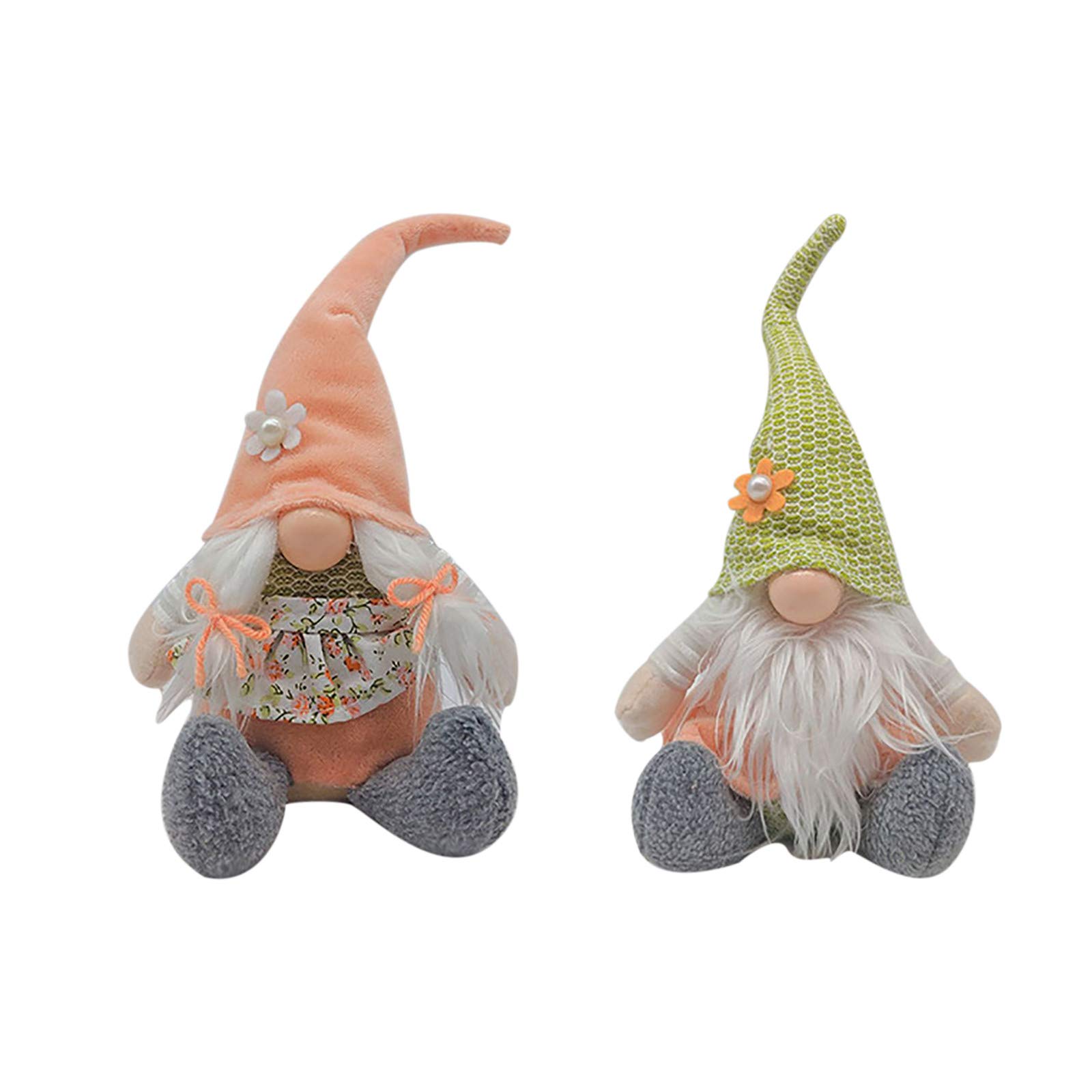 Easter Decorations for Home & Garden - Faceless Doll Decor, Room & Desktop Sitting Post - Perfect for Easter Party, Spring Home Decor, and Holiday Gifts