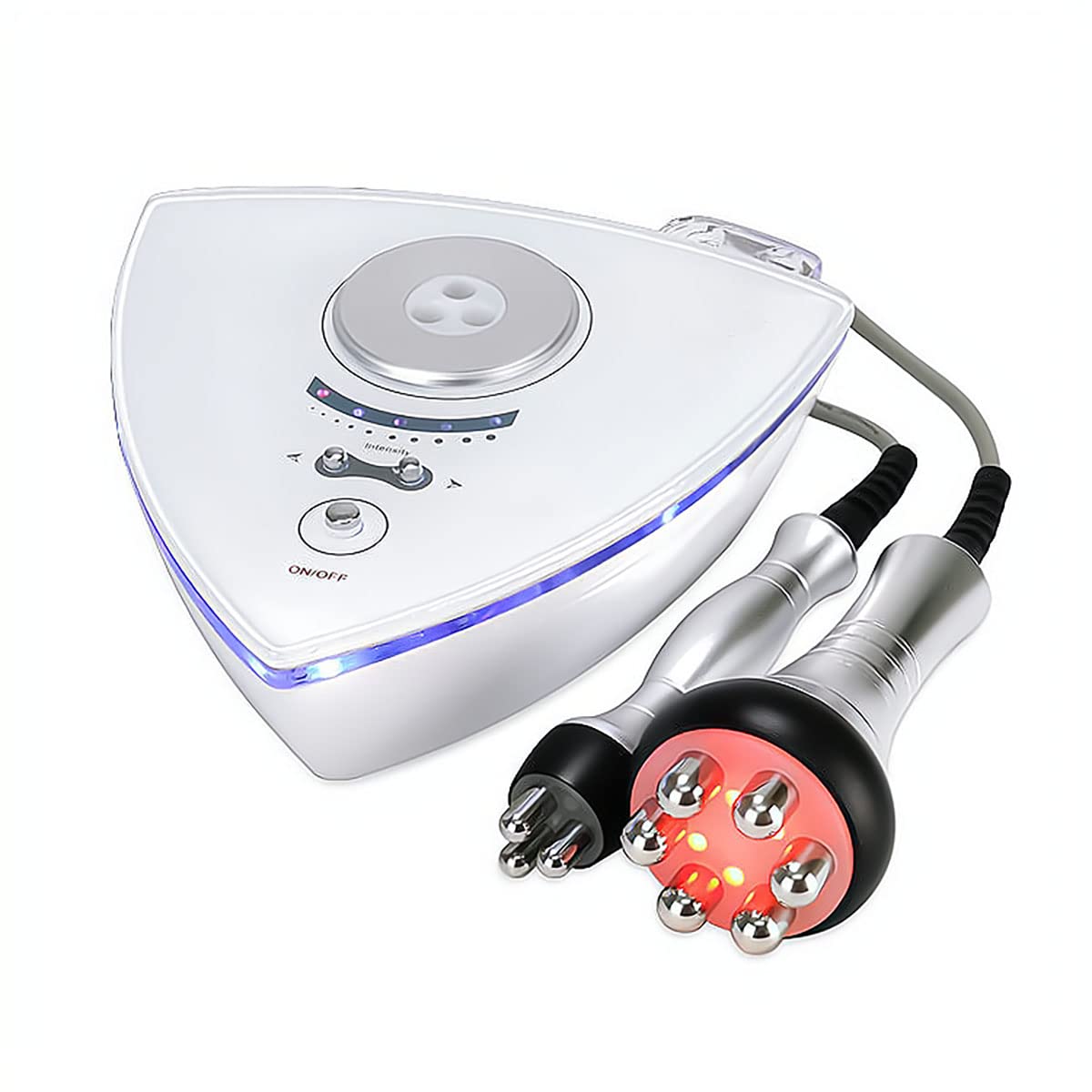 2 in 1 Tripole Skin Lifting Facial High Frequency Beauty Machine for Face, Body & Eye Tightening - Anti-Aging & Wrinkle Reduction for Home Spa & Salon Use