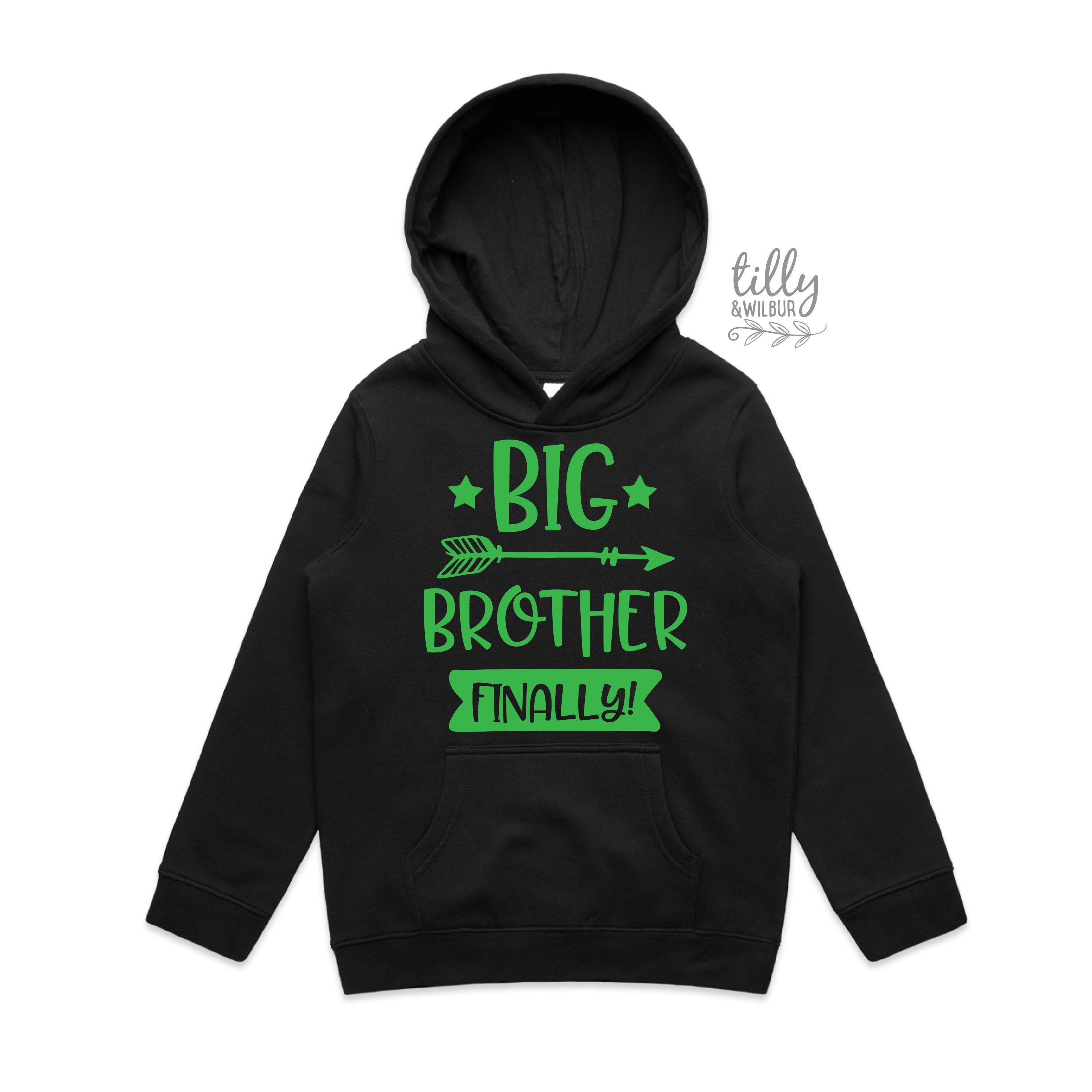 Big Brother Finally Sweater - Cozy Knit Pullover for Men & Women | Perfect for Fall, Winter & Casual Outings