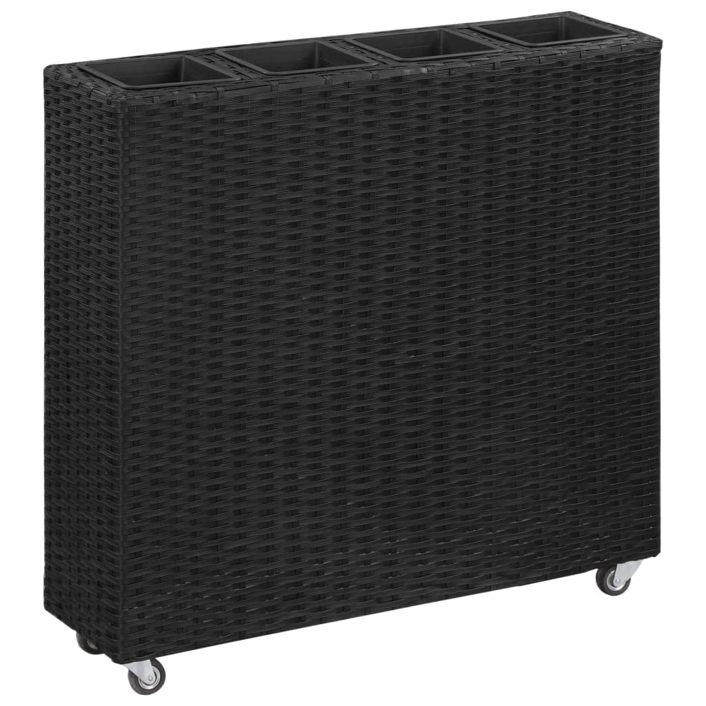 Elevated Garden Planter Box with 4 Pots - 31.5