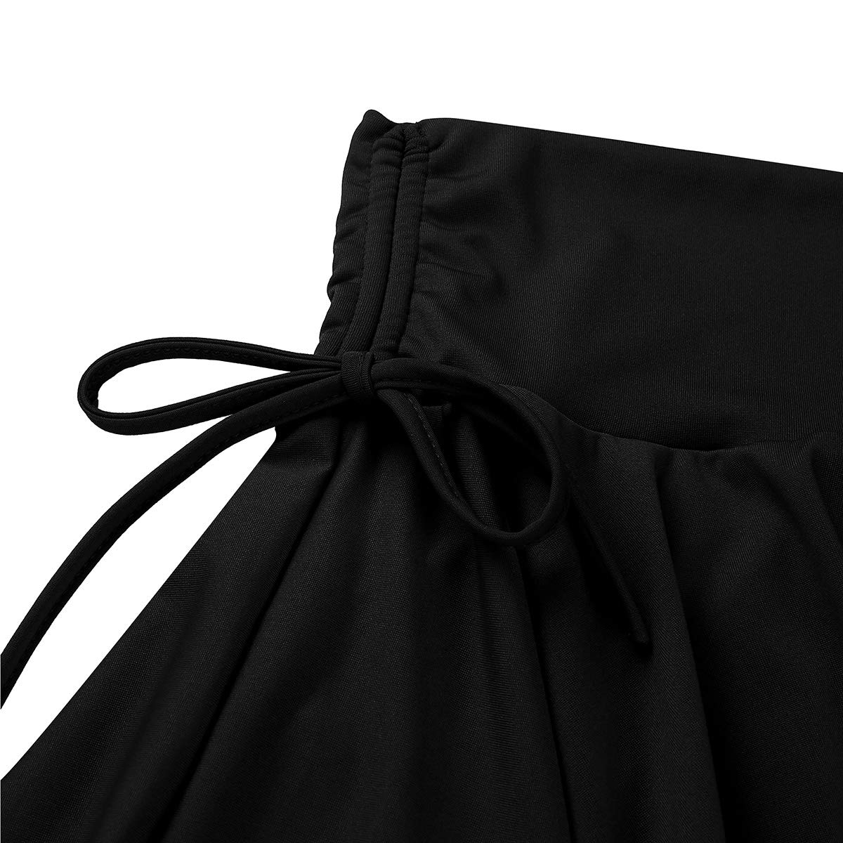Agoky Women's High Waist Latin Dance Skirt - Tango, Swing, Rumba, ChaCha Performance Skirt for Women & Girls | Perfect for Dance Competitions, Performances & Practice
