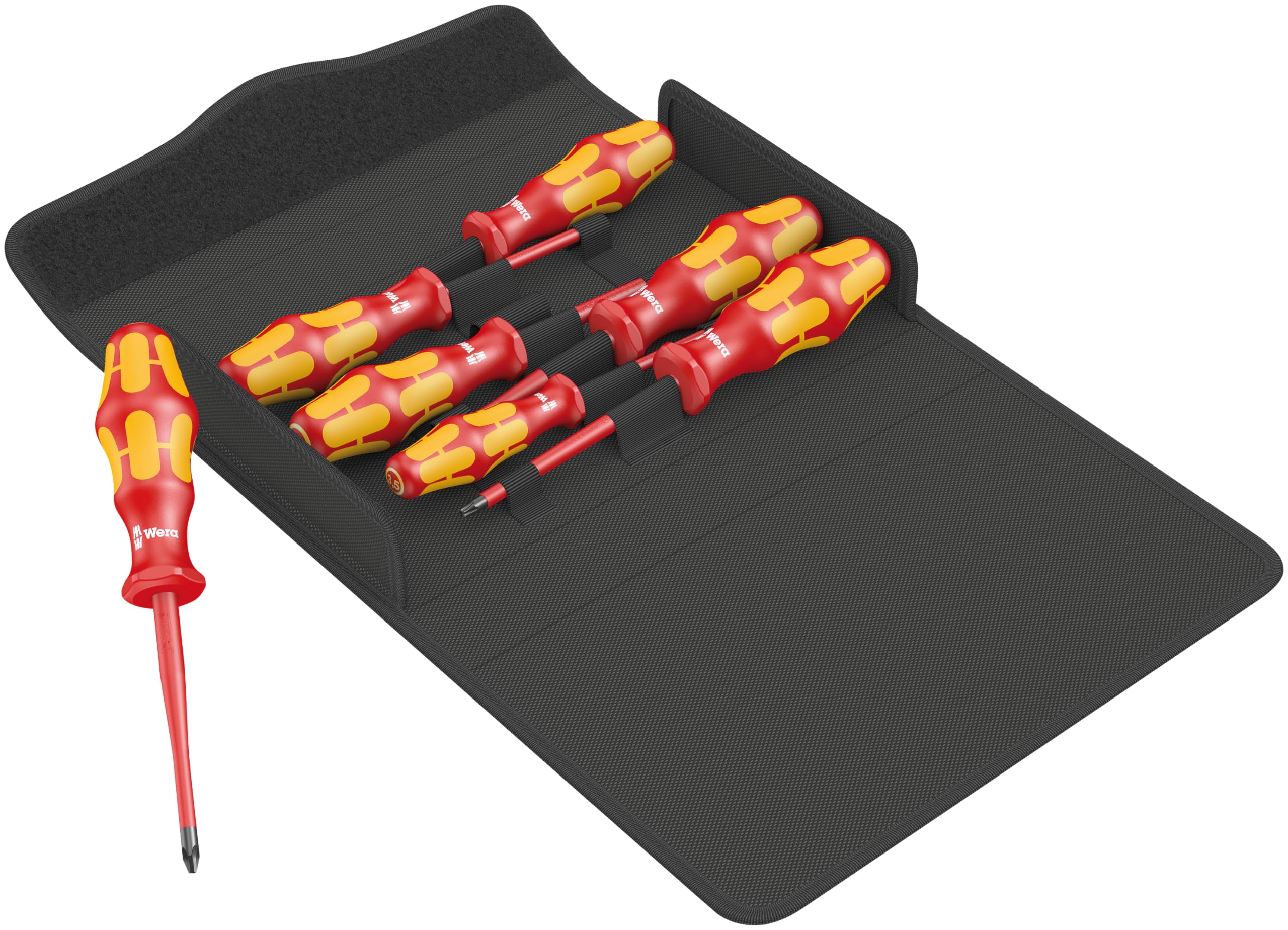 Kraftform 100 iS/7 Screwdriver Set - Premium Ergonomic Screwdrivers for Professional & DIY Use - Perfect for Home Repairs, Electronics, and Automotive Work
