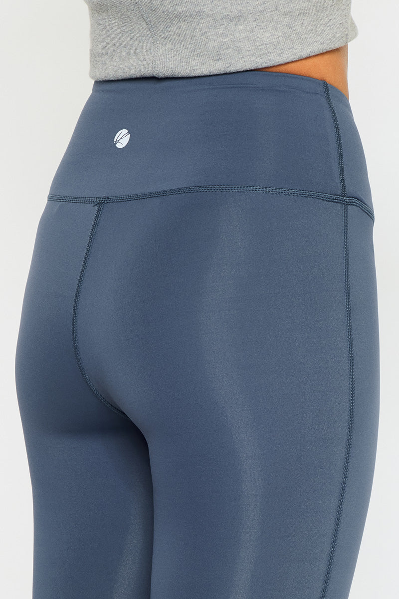 Venus Mid Rise Active Leggings for Women - High Waist Yoga Pants with Pockets - Perfect for Workout, Running, Gym & Lounge Wear