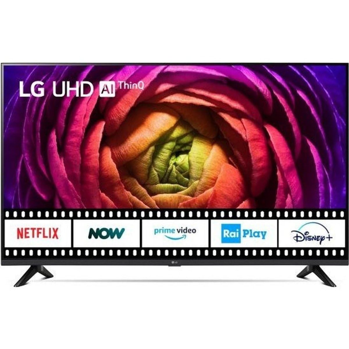 LG UR78 43-Inch 4K UHD Smart LED TV with WebOS (2023 Model) - Energy Class G - Perfect for Living Room Entertainment & Home Theater Setup