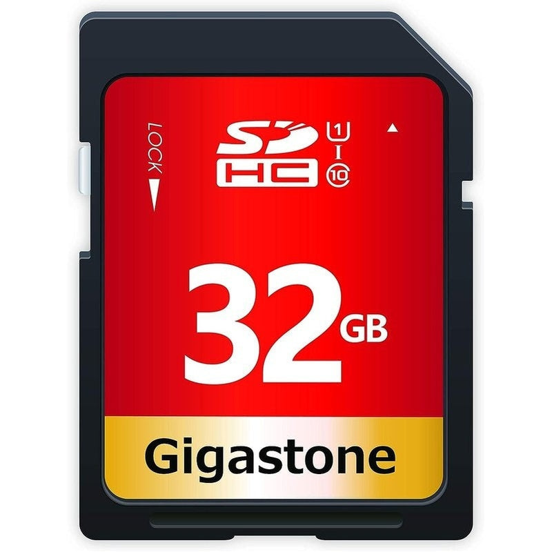 Gigastone 8GB 16GB 64GB 128GB SD Memory Cards - High Speed Class 10 UHS-I for Camera, DSLR, Dash Cam, Drone & Action Camera - Single & Multi Pack Options