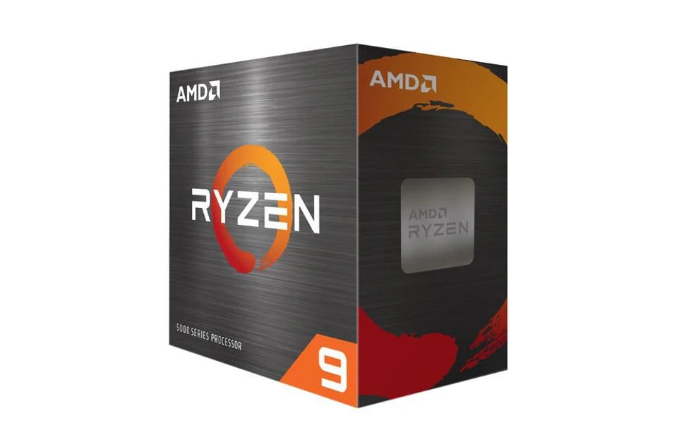 AMD Ryzen 9 5900X Processor - 12 Cores, 24 Threads, 4.8GHz Max Boost, AM4 Socket | High-Performance Desktop CPU for Gaming, Streaming & Content Creation