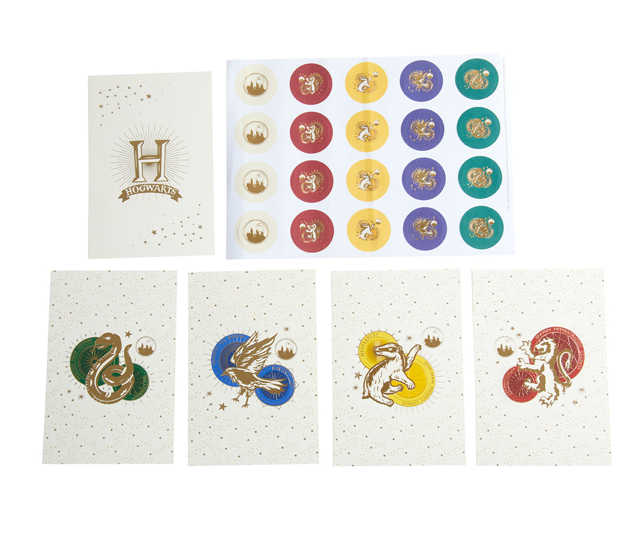 Harry Potter Hogwarts Constellation Card Portfolio Set - 20 Collectible Trading Cards for Fans | Perfect for Gifts, Display & Magic Themed Decor
