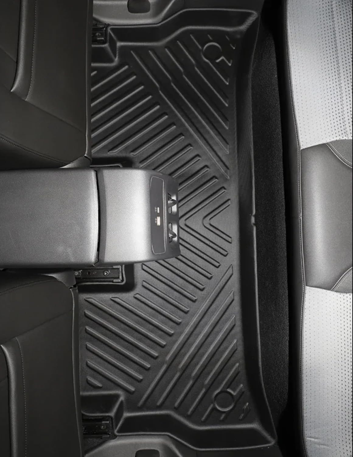 SMABEE 6-Piece All-Weather TPE Floor Mats Set for 2024-2025 Chevy Trax - Includes Floor Liners, Backrest Mats & Cargo Liner | Durable Black Interior Accessories | Perfect for Daily Commutes, Road Trips & Outdoor Adventures