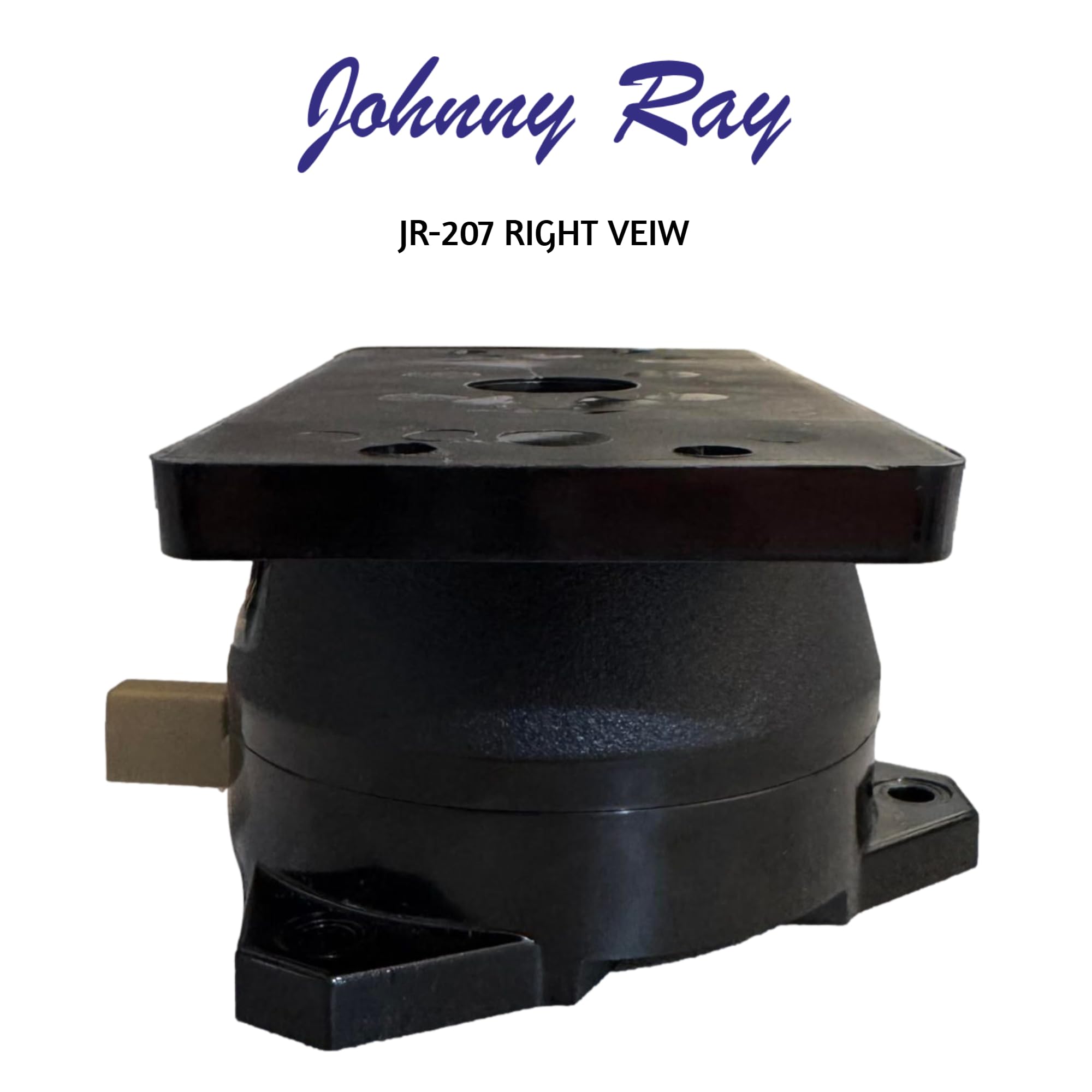 Johnny Ray JR-207 Portable Fish Finder Mount - Quick Release Swivel Bracket for Marine Sonar & Depth Finders - Perfect for Kayak, Boat & Ice Fishing Electronics Mounting