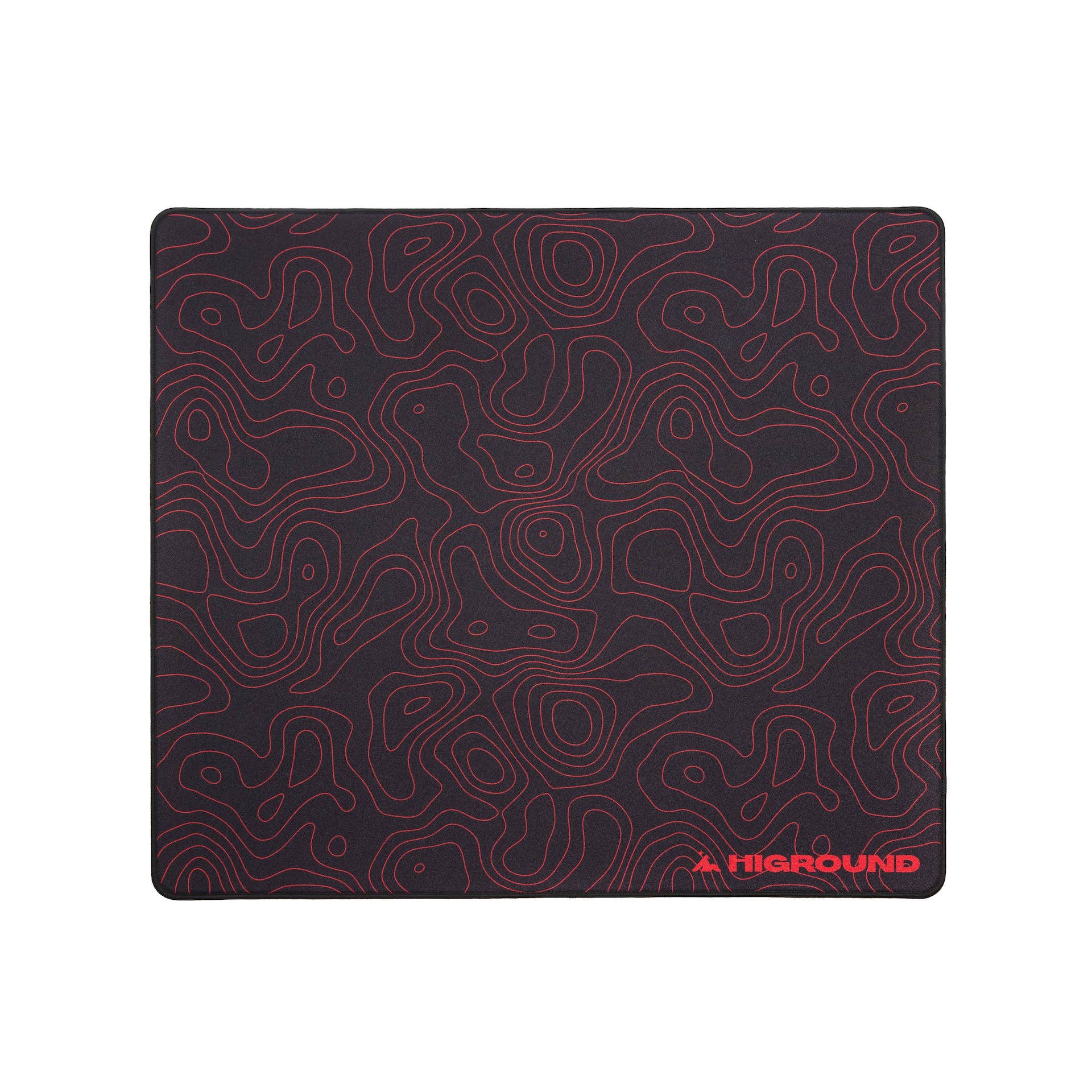 Higround Large Gaming Mouse Pad 50 x 45 cm - Non-Slip Rubber Base, Smooth Surface for Precision Control - Perfect for PC, Laptop & Office Workstations - LAVAROCK Series
