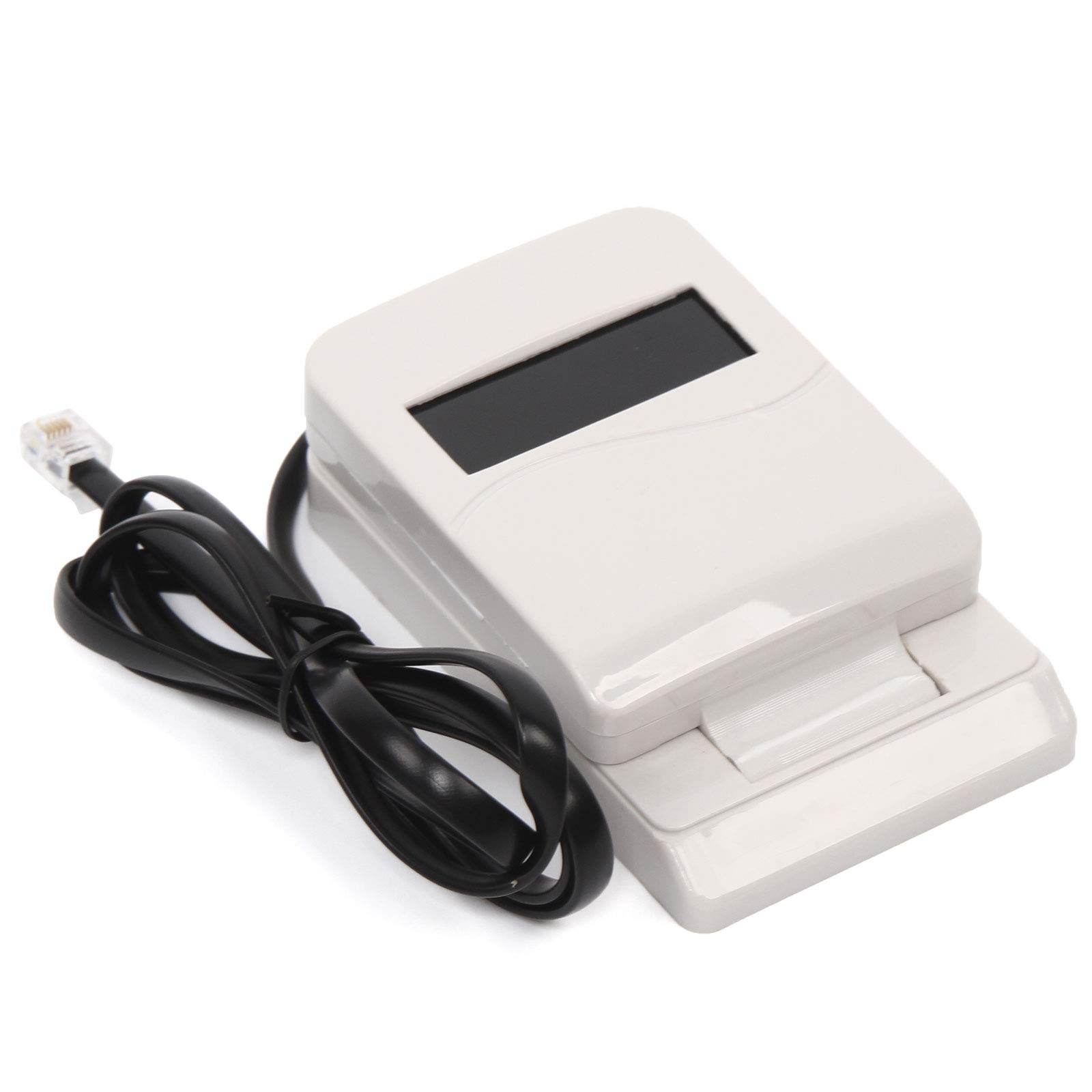 High-Speed Money Counter Machine with Counterfeit Detection - 110V, 100 Bill Capacity (0-9999 Count) for USD, EUR, GBP - LED Display Cash Counter for Banks, Retail Stores & Small Businesses