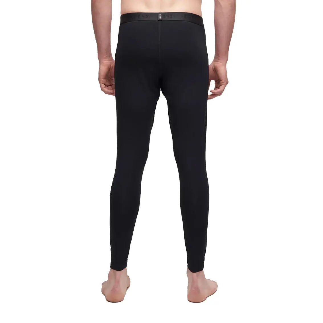 Men's Le Bent 200 Weight Thermal Base Layer Bottoms - Black | Warm Winter Underwear for Skiing, Hiking & Cold Weather Activities