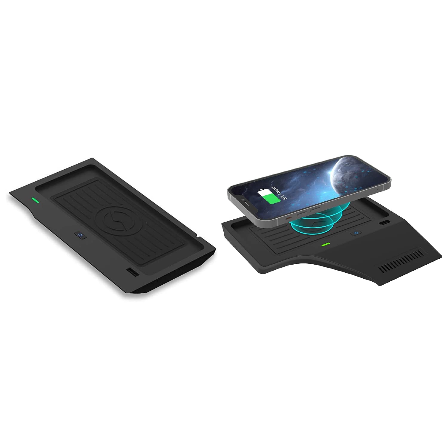 Wireless Car Charger for Nissan Altima & Sentra - Qi Certified Fast Charging Pad - Perfect for Commuting & Road Trips
