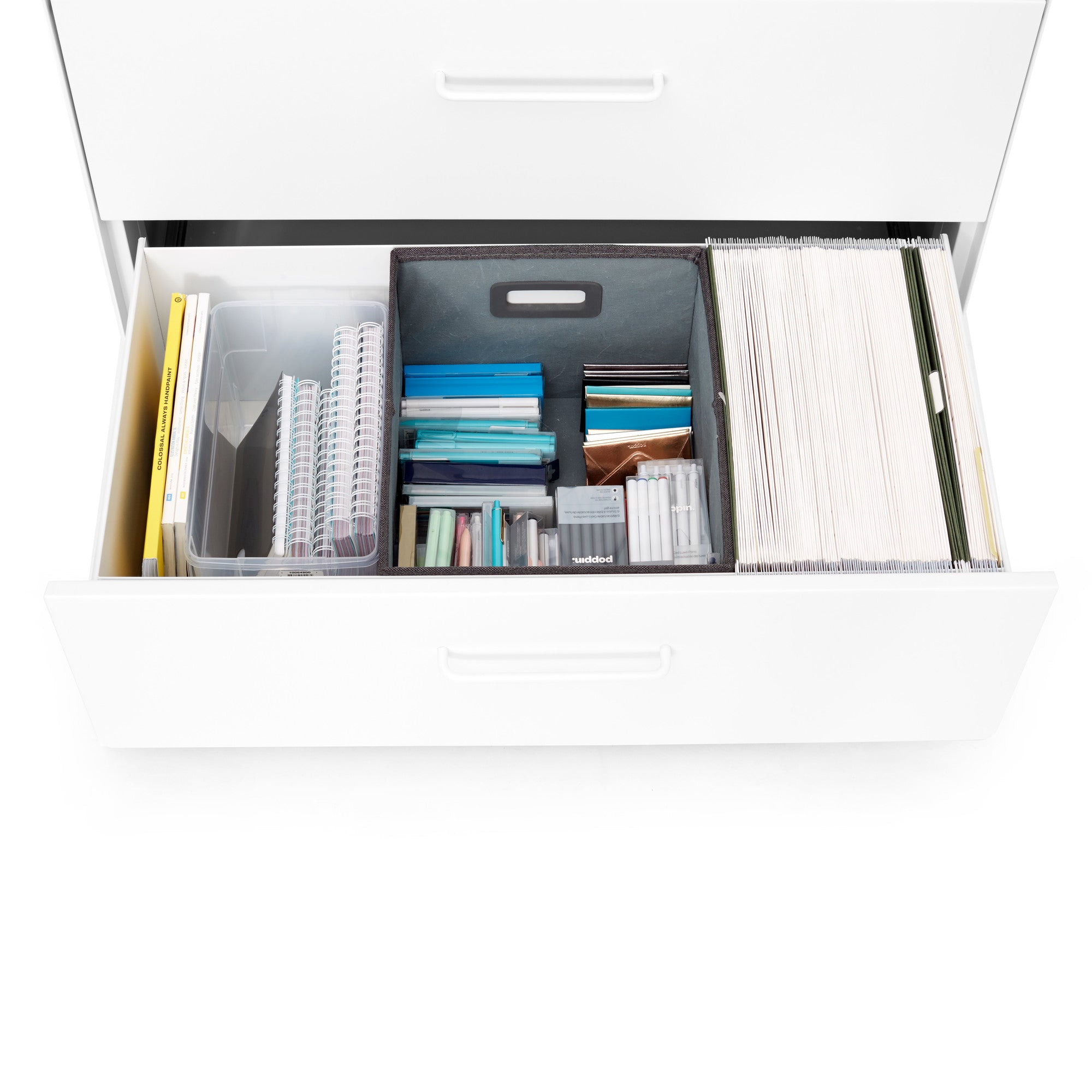 2-Drawer Lateral File Cabinet - Heavy Duty Metal Storage for Office & Home Organization - Perfect for Documents, Folders & Office Supplies