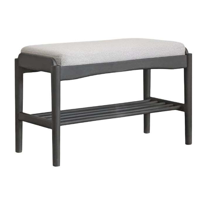 Solid Oak Wood Shoe Bench - Durable Entryway Shoe Storage & Seating for Home, Mudroom, or Bedroom - Perfect for Organizing Shoes & Putting On/Taking Off Footwear