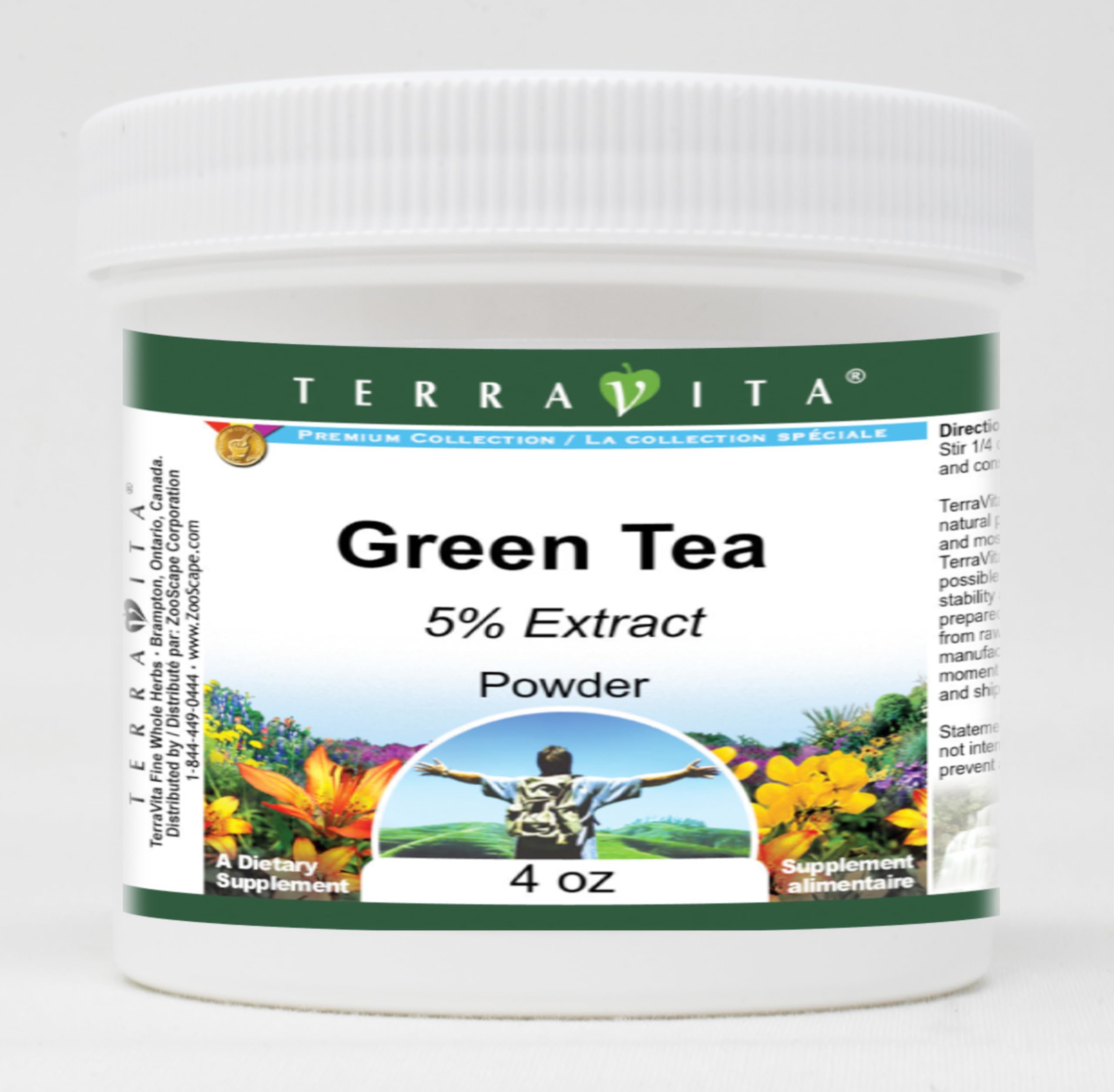 Organic Matcha Green Tea Powder 4 oz (113g) - 5% Caffeine, Premium Grade for Smoothies, Baking & Tea Ceremonies - ZIN: 520379