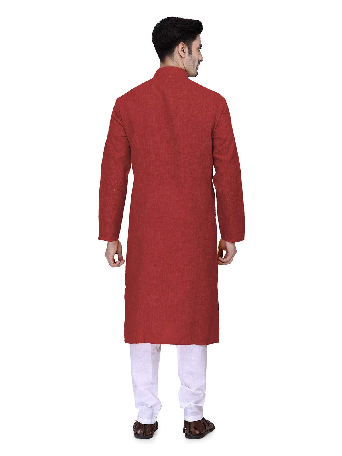 Elina Fashion Men's Cotton Kurta Pajama Set - Traditional Indian Ethnic Wear for Men - Perfect for Weddings, Festivals & Cultural Events