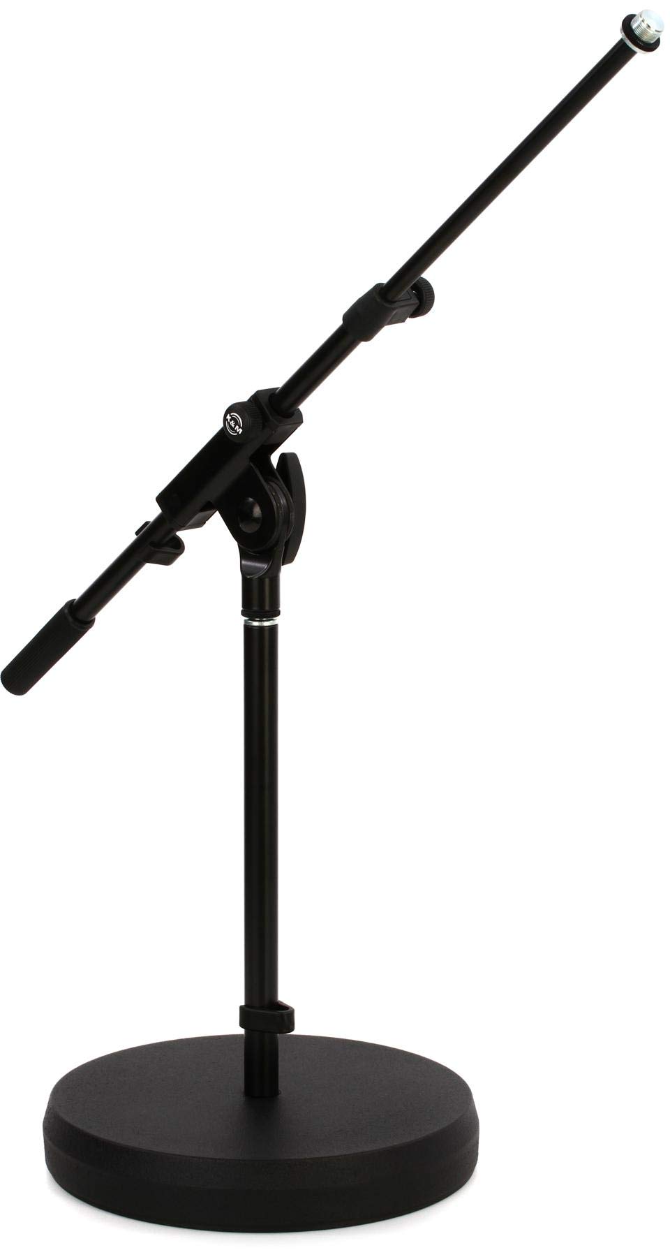 K&M 25960 Professional Microphone Stand - Heavy Duty Black Studio Boom Arm for Singers, Podcasters & Musicians - Perfect for Home Recording, Live Performances & Broadcasting