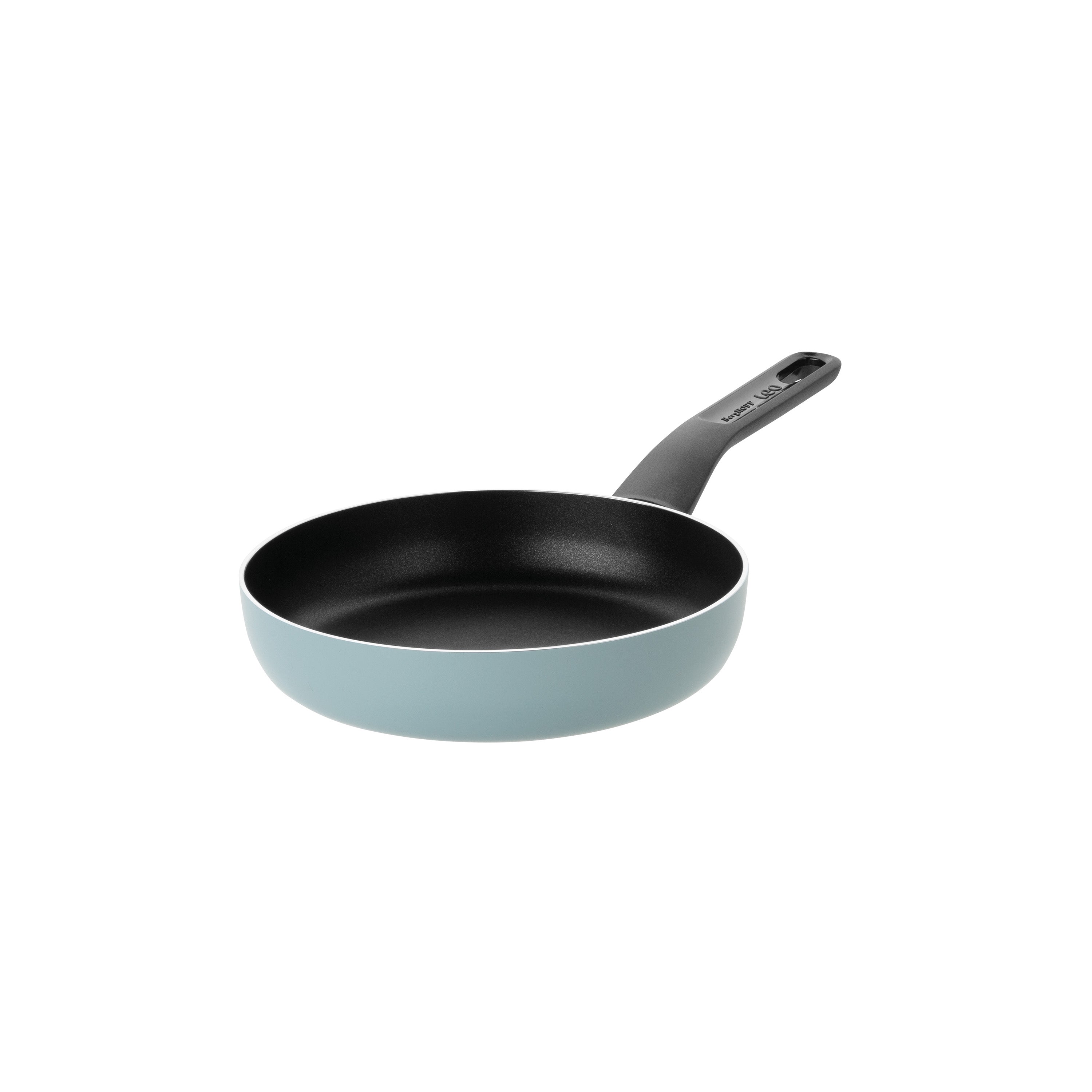 BergHOFF Slate Non-Stick Aluminum Frying Pan 8 Inch - Professional Cookware for Healthy Cooking | Perfect for Omelets, Pancakes & Sauteing at Home