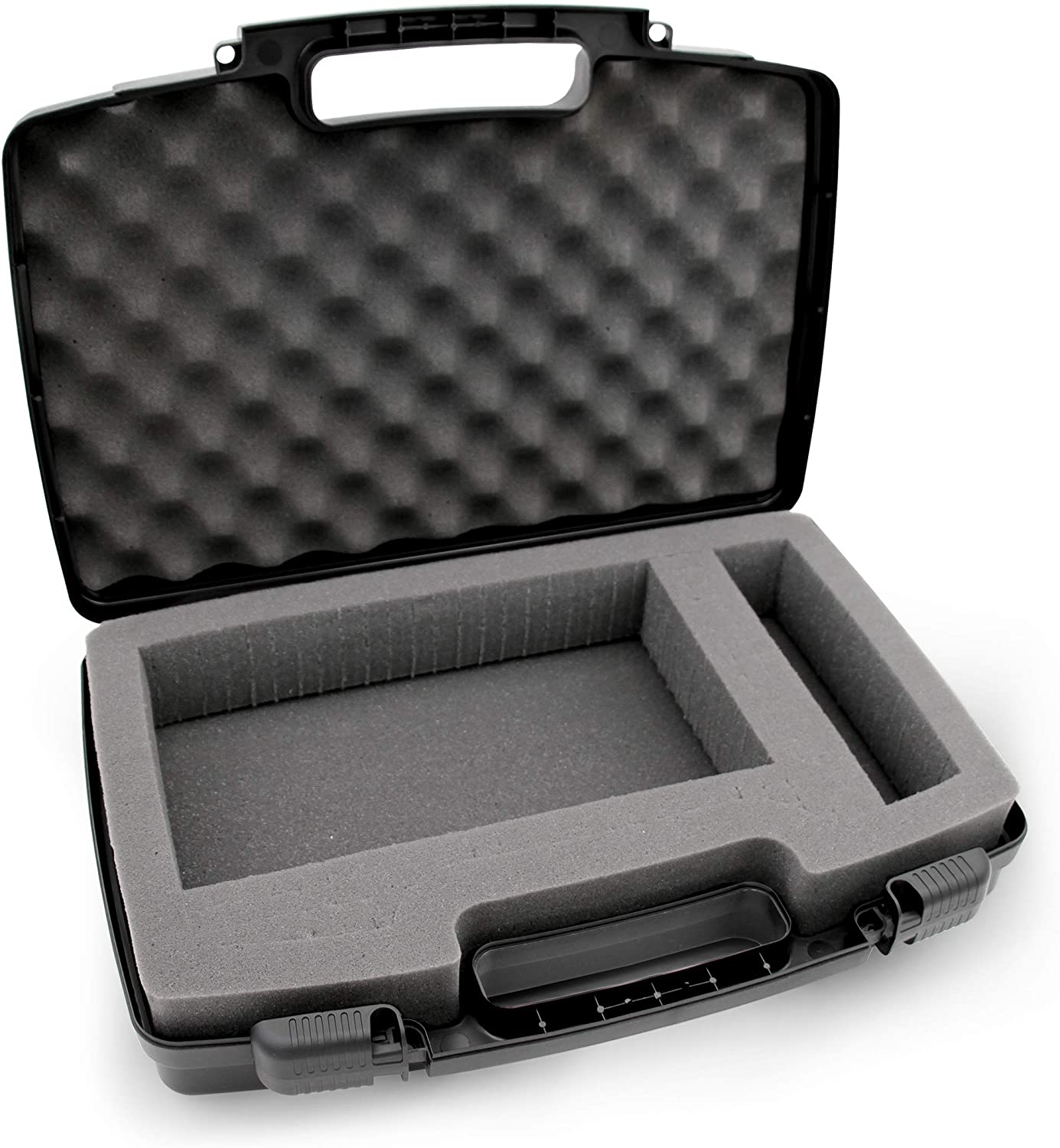 CASEMATIX Hard Travel Case for HP Sprocket Studio Photo Printer & Accessories - Custom Foam Insert - Durable Protective Shell - Perfect for Travel, Storage & Photo Studio Use