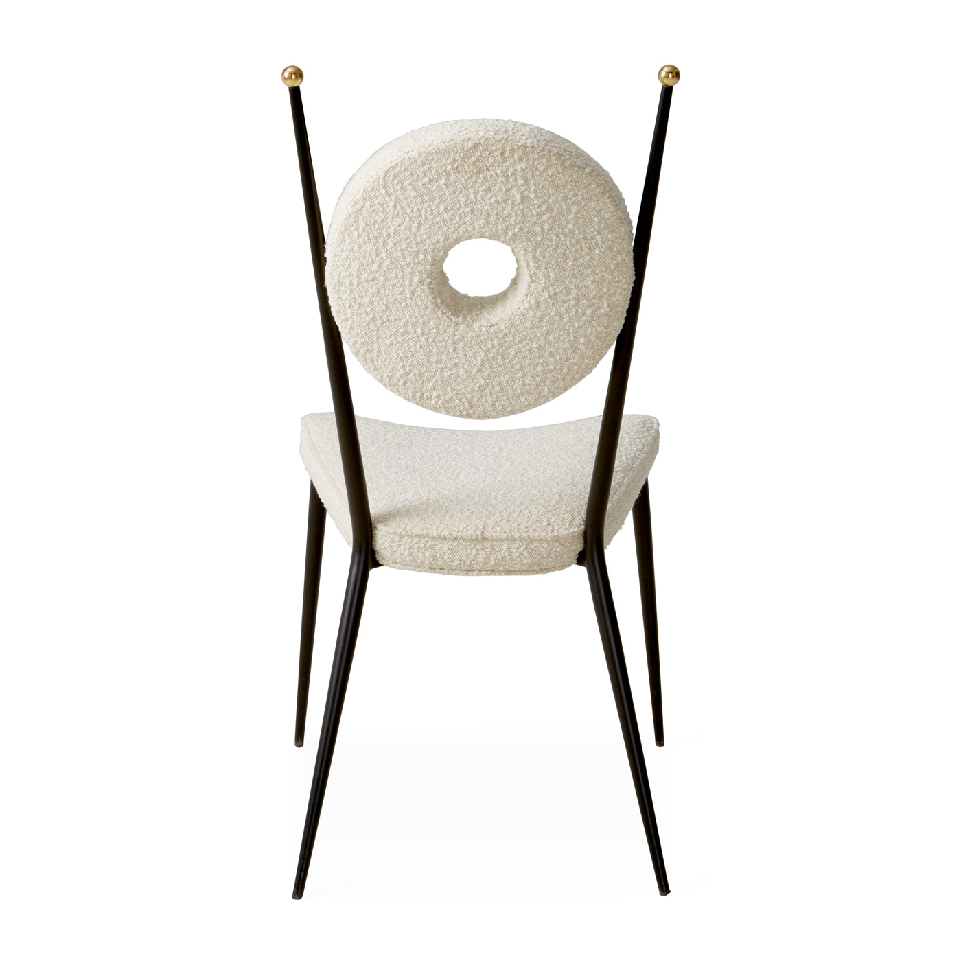 Rondo Dining Chair - Modern Wooden Dining Room Chair with Upholstered Seat - Perfect for Kitchen, Dining Room, and Home Decor