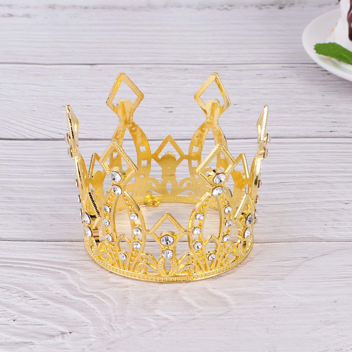 6 Pcs Baptism Cake Decorations Set - Turban Headbands for Birthday, Wedding & Dessert Crowns | Perfect for Girls' Parties, Baby Showers & Special Events