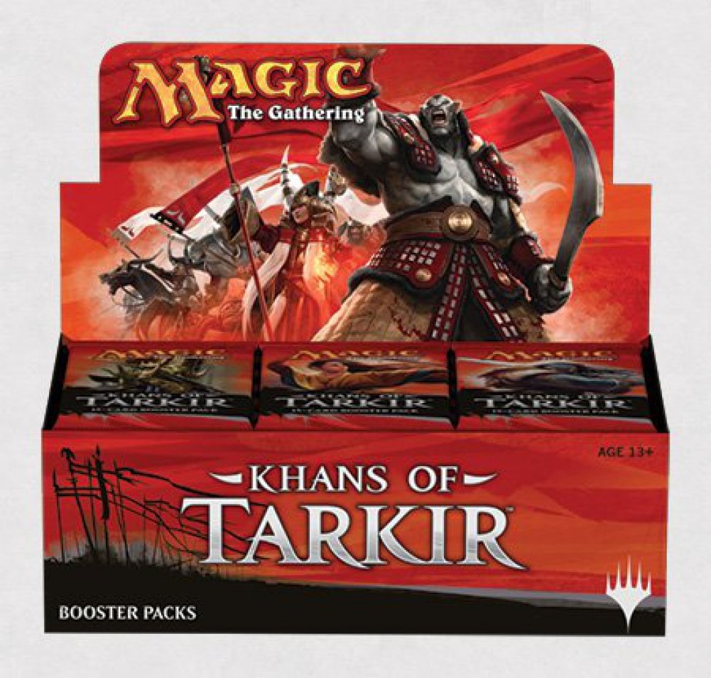 Magic The Gathering Khans of Tarkir Booster Box - 36 Packs for MTG Card Game Collectors & Players | Perfect for Tournaments, Game Nights & Deck Building