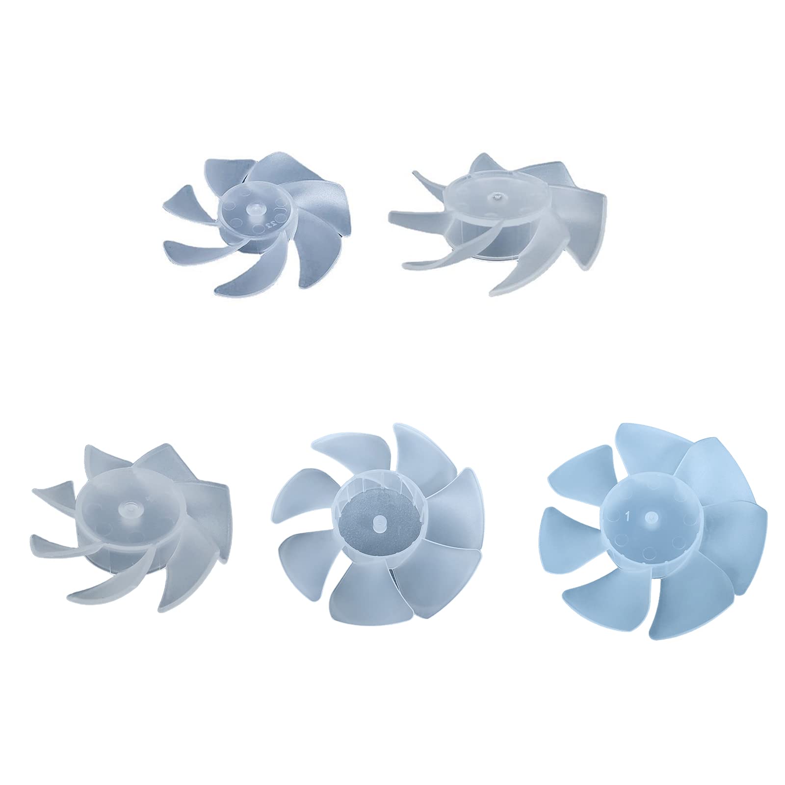 ROYALEAD 7-Blade Mini Handheld Fan - Portable USB Rechargeable Neck Fan for Travel, Office, Gym & Outdoor Activities - Lightweight & Quiet Cooling Solution
