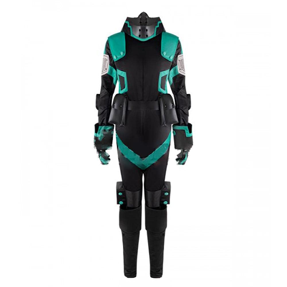 Men's Izuku Midoriya Cosplay Costume - Deku Battle Suit from My Hero Academia | Anime Convention Outfit & Halloween Cosplay