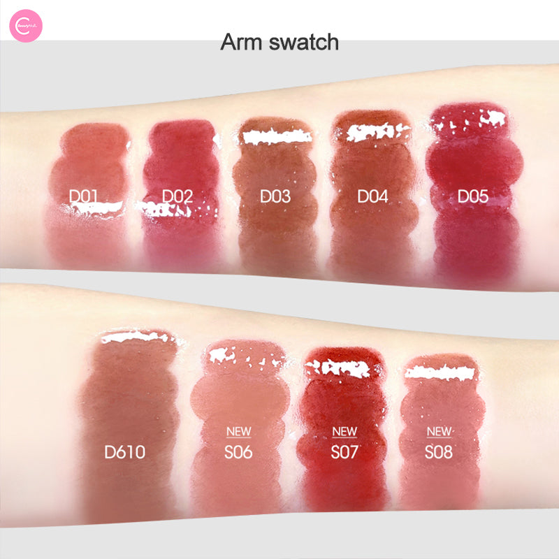 CHIOTURE Dual Ended Lipstick Set - Waterproof & Long Lasting Lip Color for Rainy Days & Outdoor Activities
