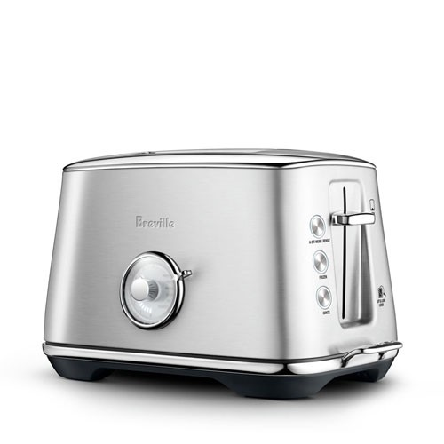 Breville Toast Select Luxe 4-Slice Toaster - Stainless Steel, Wide Slots, 6 Shade Settings - Perfect for Bagels, Waffles & Artisan Bread - Ideal for Breakfast, Brunch & Family Dining
