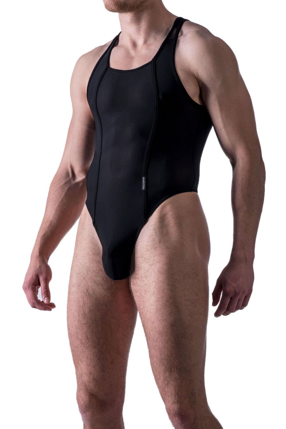 Men's M101 String Body Underwear - Black, Large Size | Comfortable & Breathable for Daily Wear, Gym & Sleep
