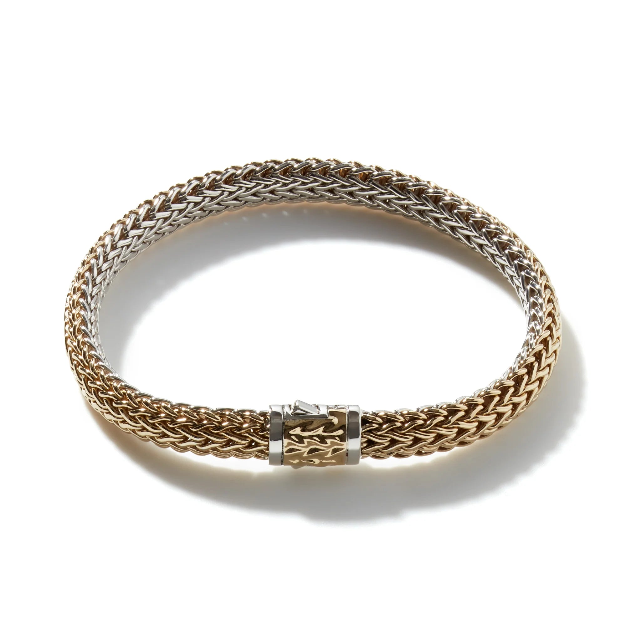 Classic 6.5mm Reversible Chain Bracelet for Women - Elegant Adjustable Jewelry for Daily Wear, Parties & Special Occasions