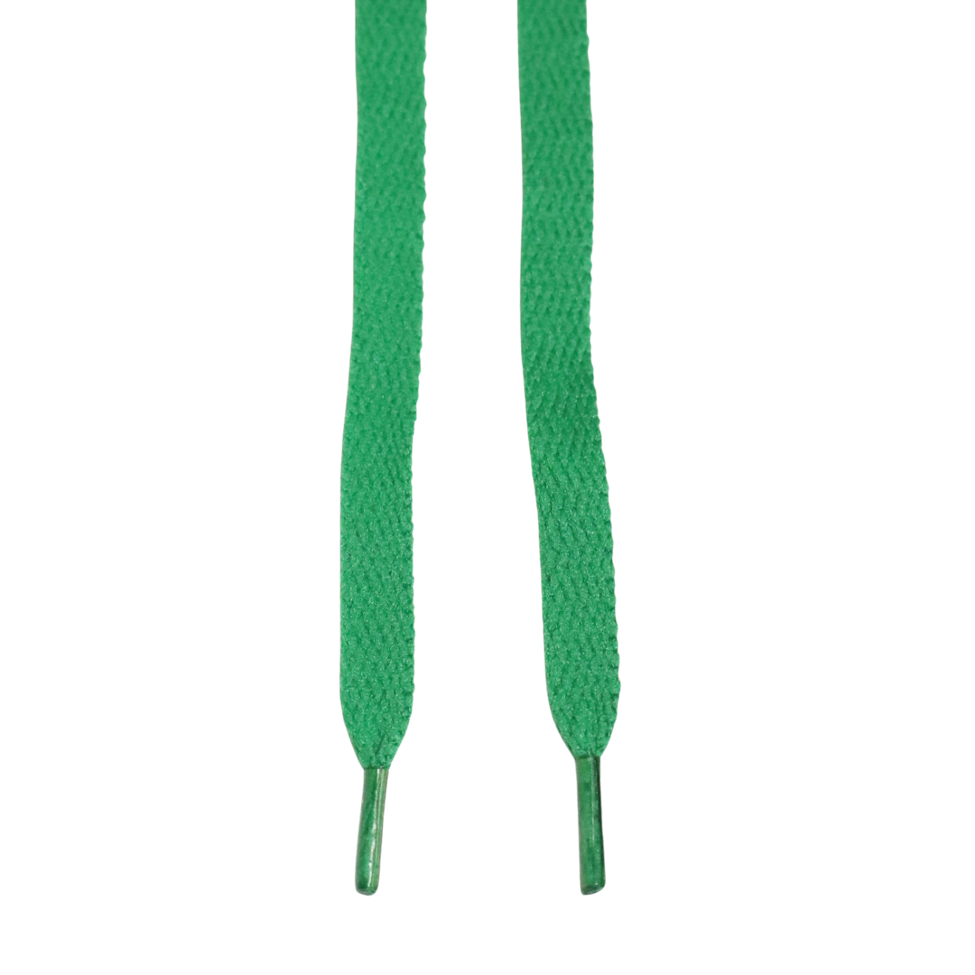 Solemate Standard Flat Shoelaces - 110cm Pine Green for Sneakers & Casual Shoes | Perfect for Running, Walking & Everyday Wear