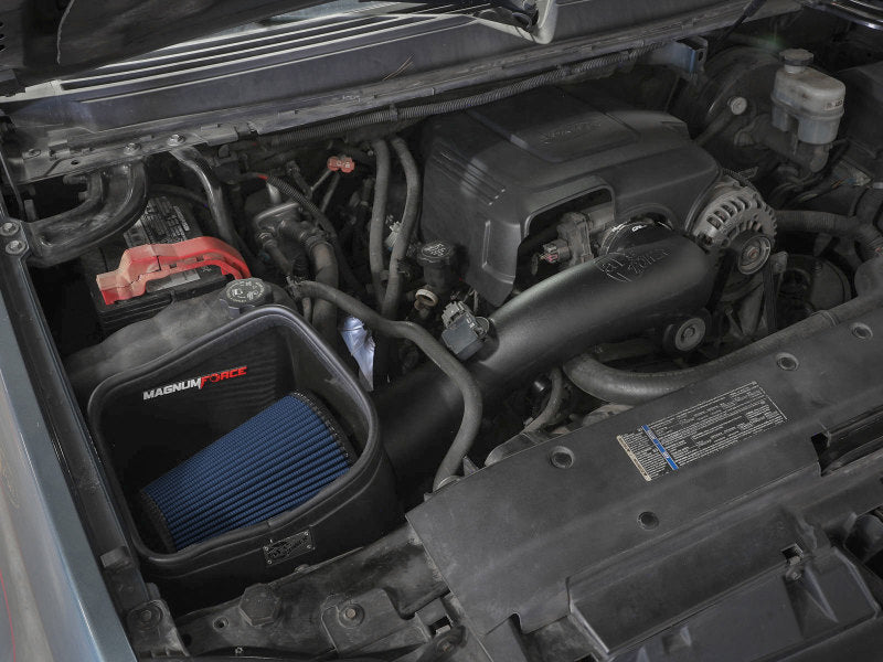 aFe Magnum FORCE Stage 2 Pro 5R Cold Air Intake System for 2009-2014 Chevrolet Silverado & GMC Yukon - High Performance Air Filter Upgrade for Better Engine Power & Fuel Efficiency - Perfect for Off-Roading & Towing