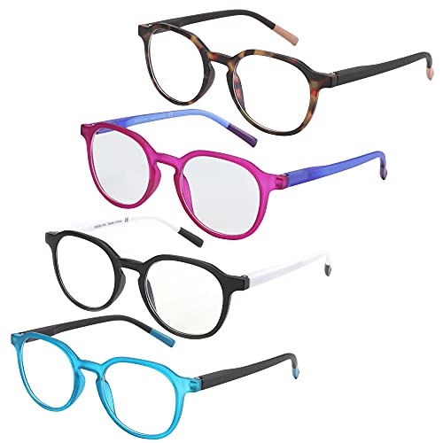 4pack-blue&purple&tortoise Black&black White