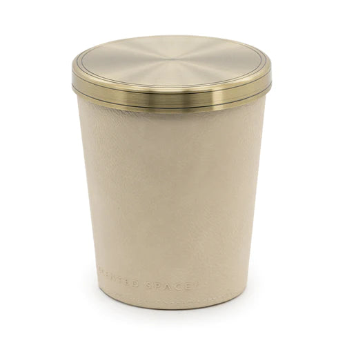 Premium 900g Leather Scented Candle by Apsley & Co - Handmade Soy Wax Candle for Home Decor, Romantic Ambiance & Relaxation - Perfect for Living Room, Bedroom & Spa Settings