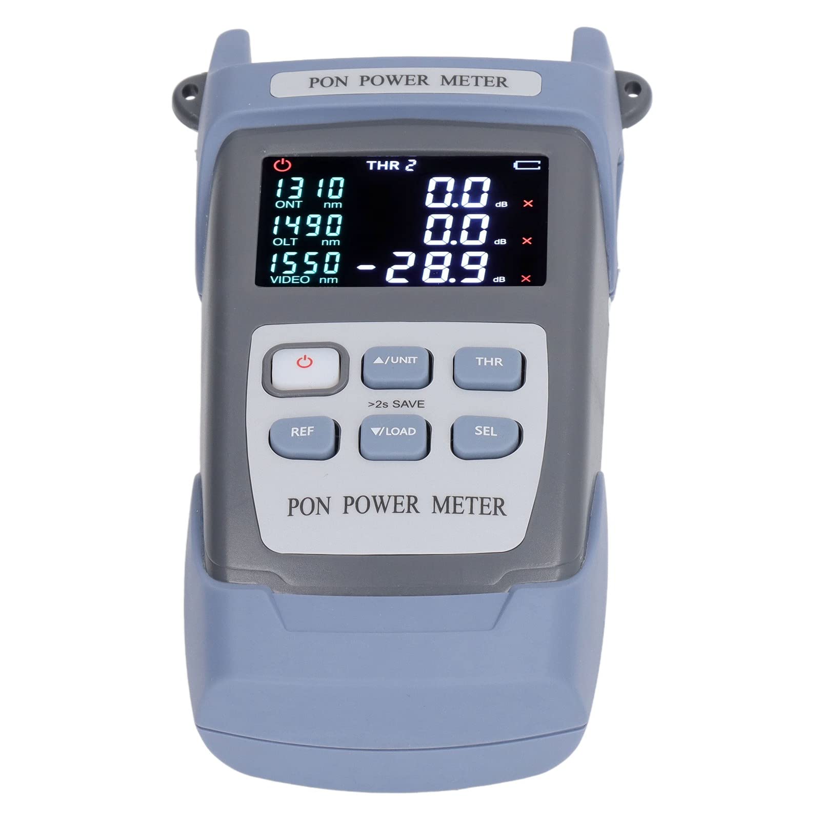 Fiber Optic Power Meter with Auto Shutdown - FC/SC Adapter for Optical Testing & Repair | Perfect for Network Maintenance & Telecom Installations