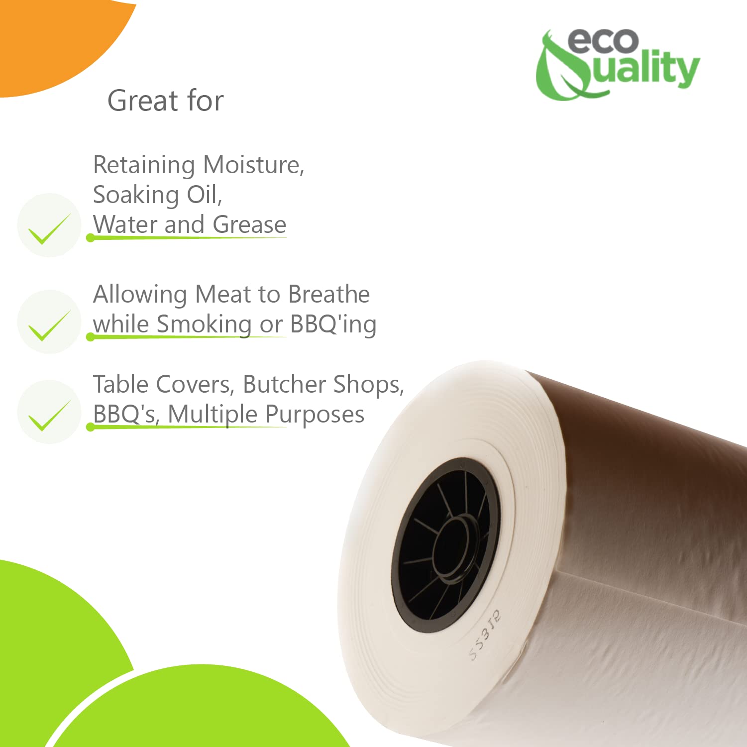 Premium White Butcher Paper Roll 18