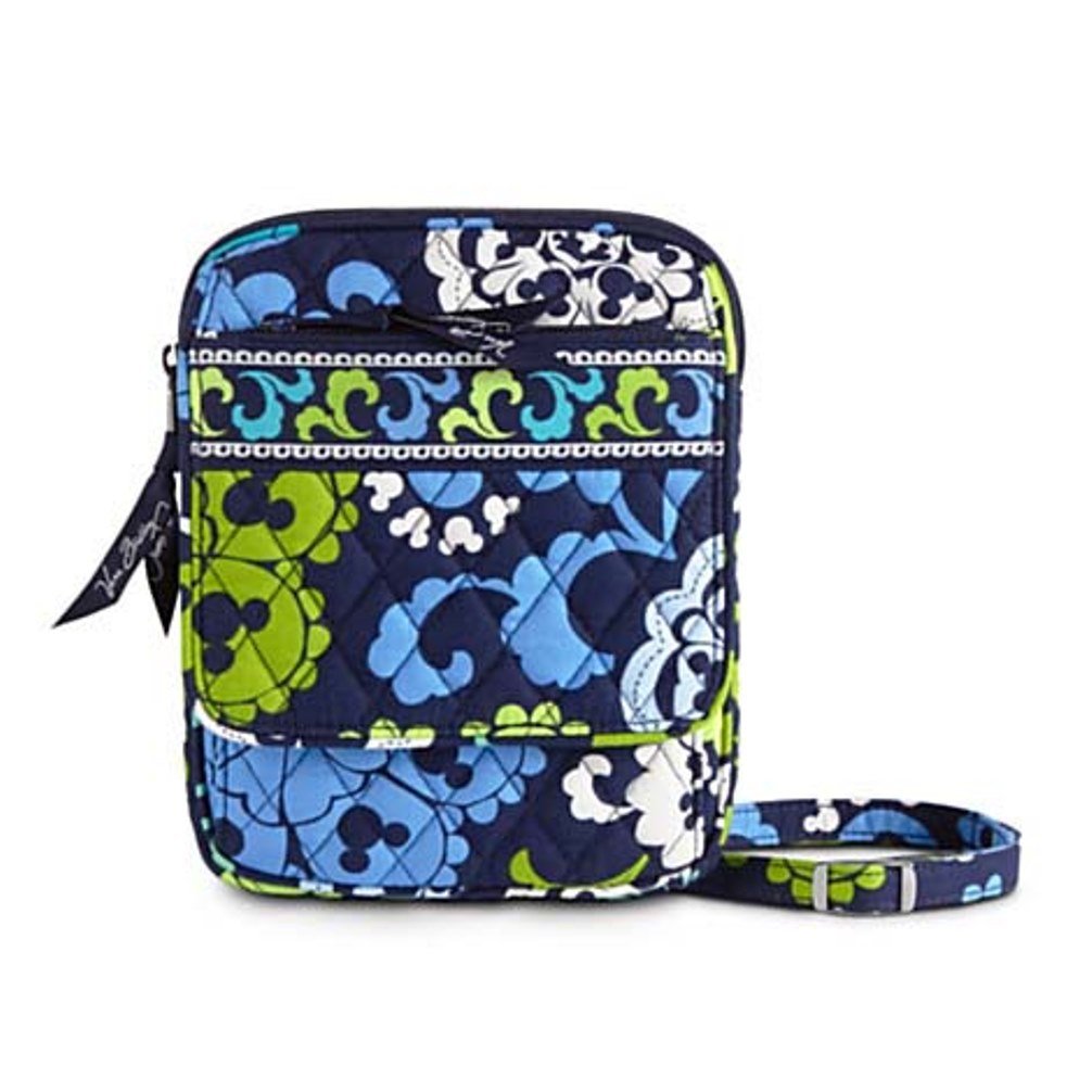 Disney Vera Bradley Where's Mickey Mini Hipster Crossbody Bag - Cute & Lightweight Purse for Women & Girls - Perfect for Travel, Shopping & Everyday Use